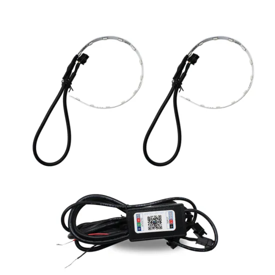 TAOCHIS Car Head Lamp Retrofit RGB LED 5050 App Control