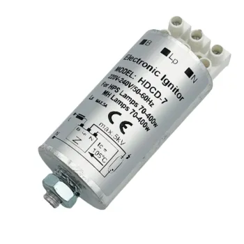 High Quality Long Life 400W Electronic Ignitor for MH and HPS Lamps (220-240V, 50/60Hz, Aluminum Shell, Three Wires)
