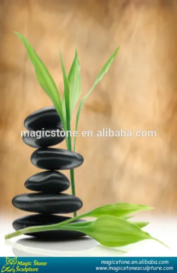 body hot massage stone set