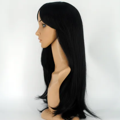 Heat Resistant Long Straight Black Fashion Hair Cosplay Wig