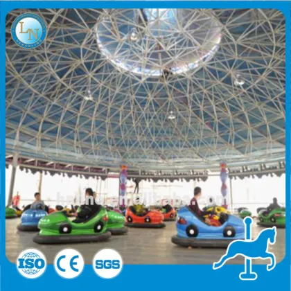 Kids park amusement rides dodgem /electric bumper cars 2 player car racing games for sale