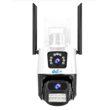 2K Dual Lens Dual Screen V360Pro 4G PTZ Auto Tracking Outdoor Waterproof Security Camera