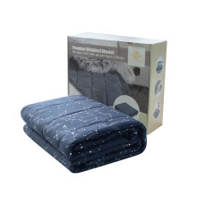 oeko-tex100 quilted square pattern printing weighted blanket