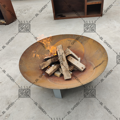 Outdoor Corten Steel Fire Pit For BBQ