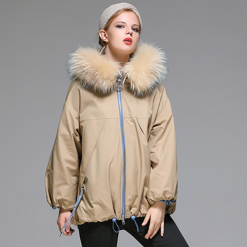 Trendy Clothing Women's Puffer Coats with Fur Hood