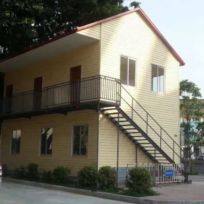 Prefabricated Duplex House Prefab Bungalow Modular Homes Garden Cottage