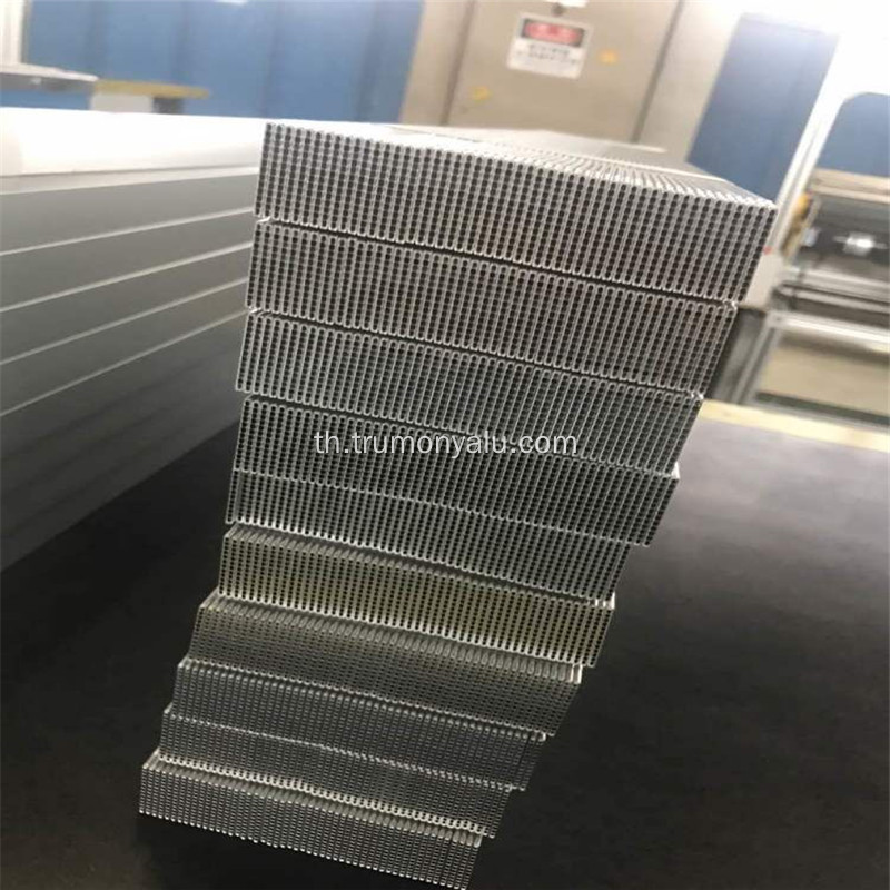 1050 3003 Extrusion Flat mirco channel ท่ออลูมิเนียม