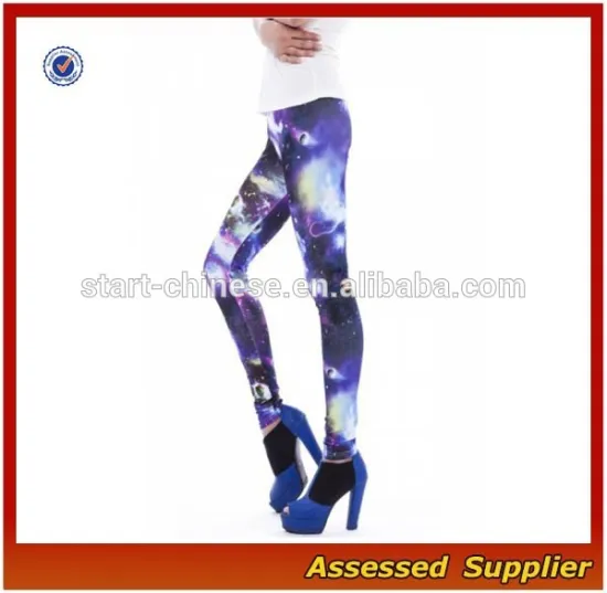 Stunning Hot Sexy Wholesale Women Craphic Print Galaxy Leggings Shell008