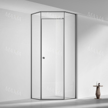 Поворотная дверь с конструкцией смещения высоты стекла