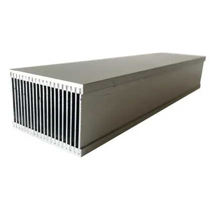 Aluminum heatsink cooling radiator block for LED