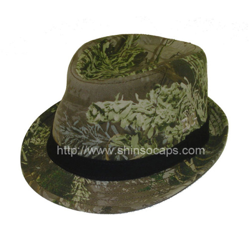 Plain Cotton Camo Bucket Hat (MC002SSJ)