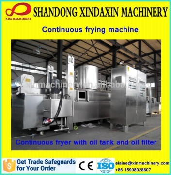 XXD automatic continuous deep fat fryer supplier