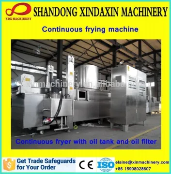 XXD automatic continuous deep fat fryer supplier