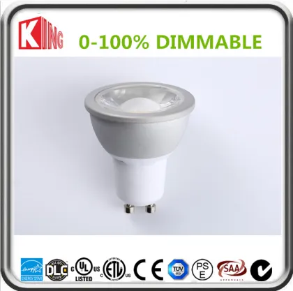 High lumens 7W epistar led gu10