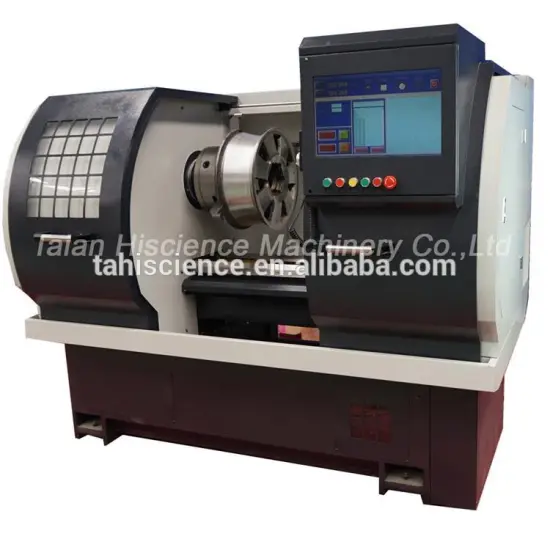 China alloy wheel refurbish diamond cut lathe kit for car AWR28H-PC