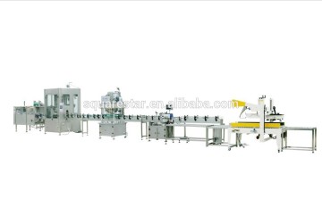 Multi-function automatic oil/water/juice/milk liquid filling production line