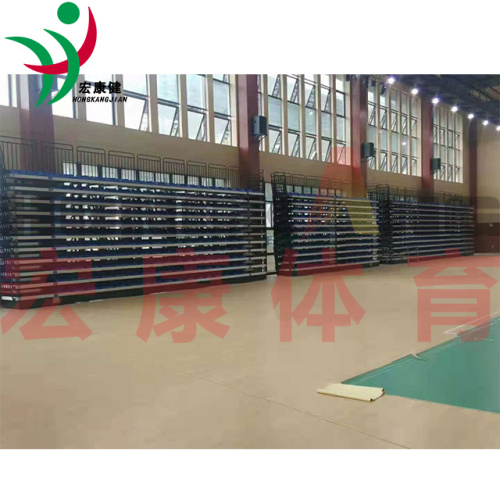Electric Telescopic Bleachers for Indoor Stadiums