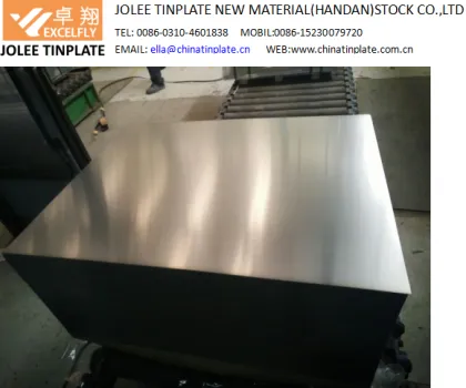 prime electroytic tinplate for metal packaging