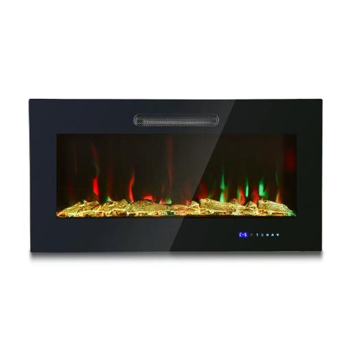 36 inch Wall-mounted Electric Fireplace Heater