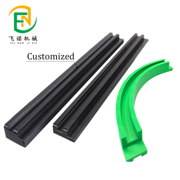 High-Quality CNC Processed Linear Guide Nylon Plastic Parts