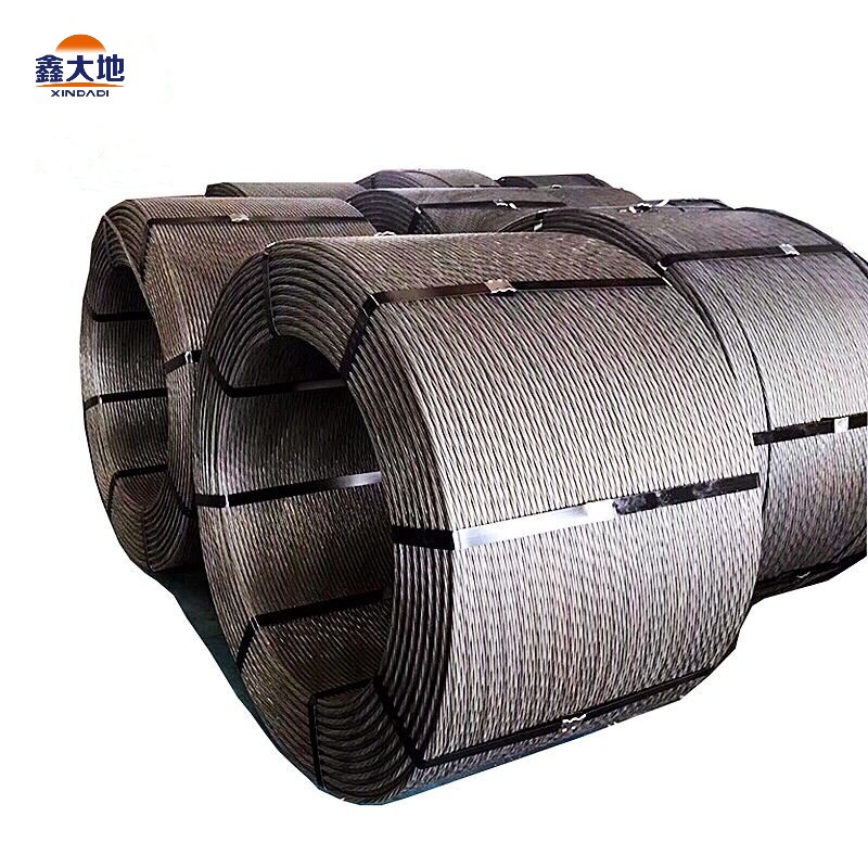 1x7 PC Strand High Tensile 1860MPa Prestasted Concrete Wire Rope