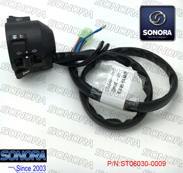 QINGQI M125-2D L. Xử lý công tắc Assy-with Black Lever (P / N: ST06030-0009) Chất lượng hàng đầu