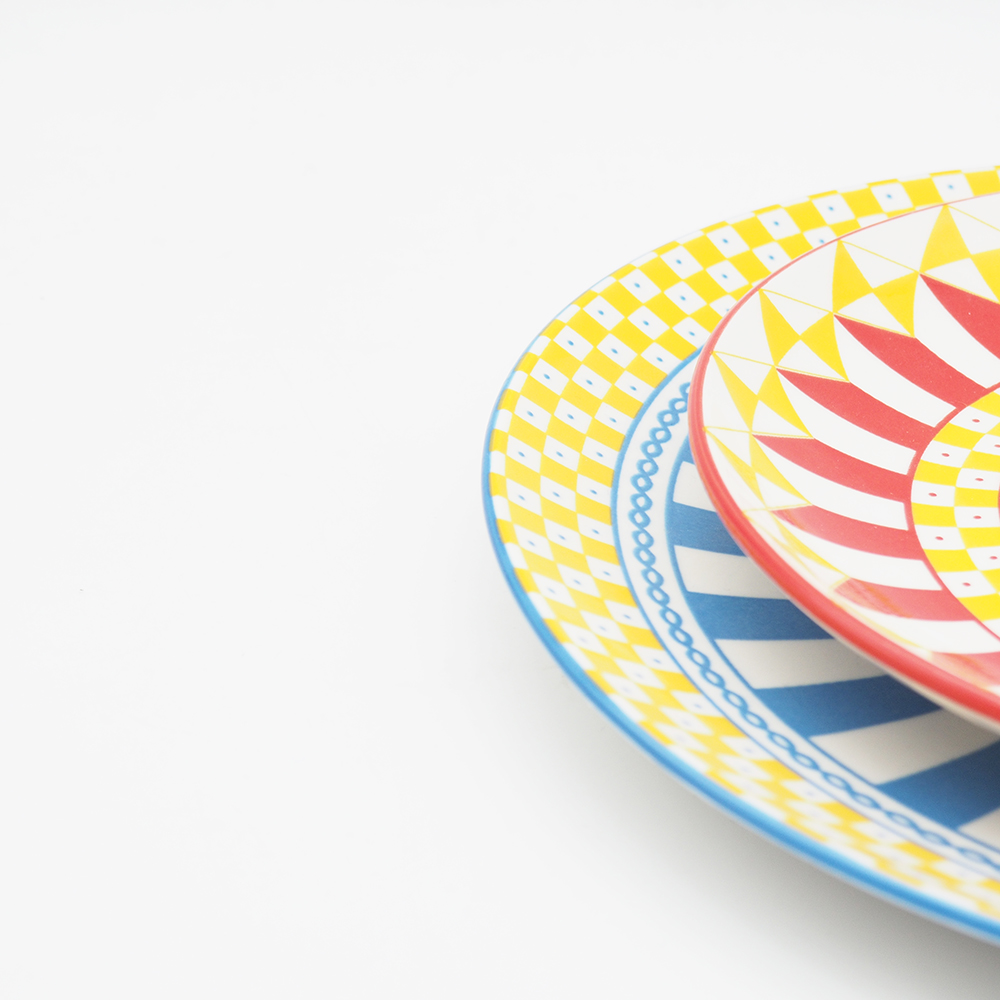 تصميم جديد على الطراز الياباني أدوات مائدة مدين للخزف الساخن