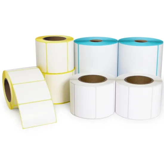 Thermal paper stickers with Logo for Supermarket