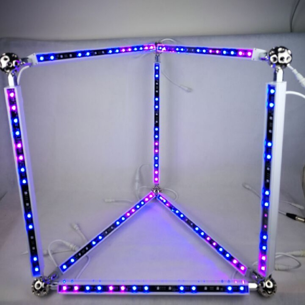 Musika aktiboa dmx rgb pixel lineal barra argia