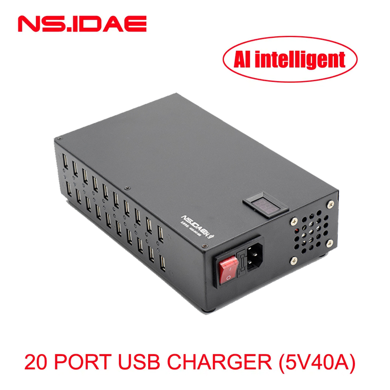 Chargeur intelligent de 200W à quatre génériques