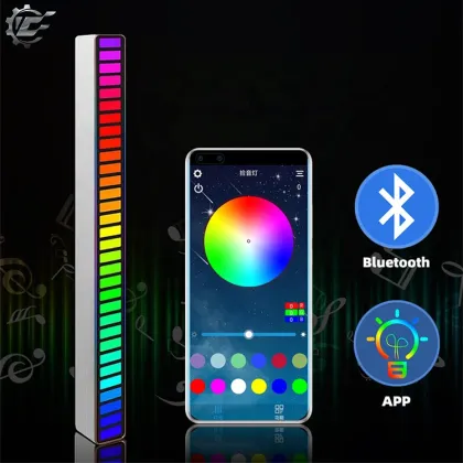 Voice-Controlled RGB LED Music Light for Car Interior Modification