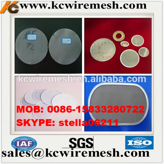 Cheap!!!!! KanChen Stainless Steel Filter Disc / Stainless Steel BHO Filter Screen / 50 micron stainless steel round screen