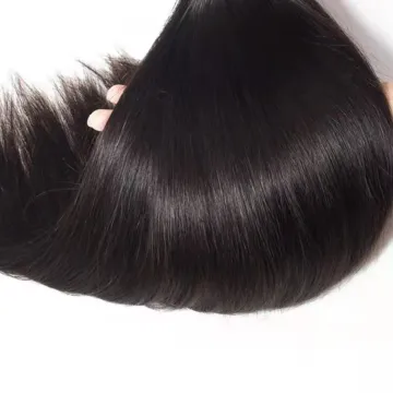 Factory Wholesale Remy Virgin Human Hair Extension Silky Bone Straight Human Hair Extensions