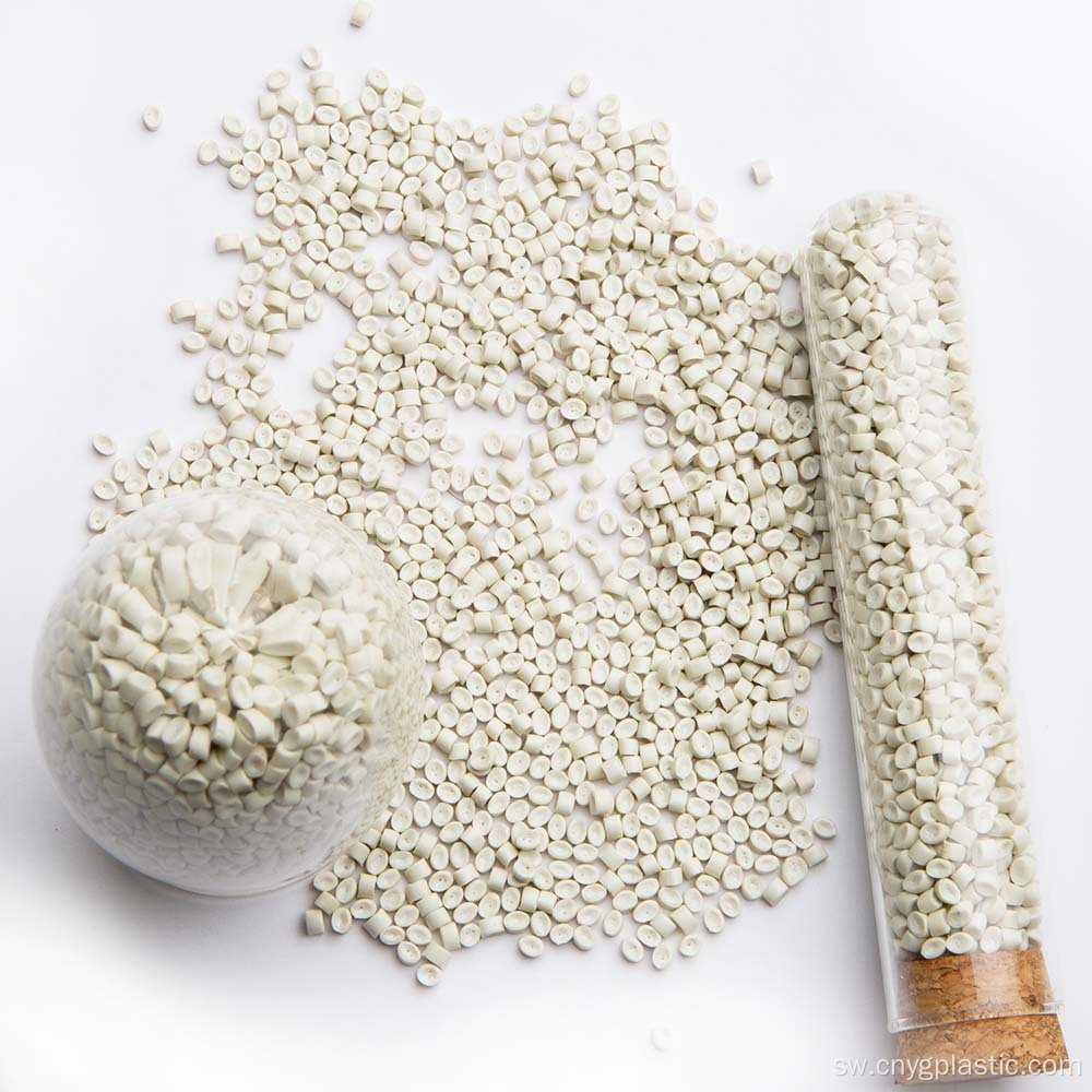 Rangi nyeupe ya WPC Bodi ya Granule