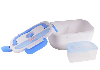 Hot sales plastic electric lunch box and heated lunch box