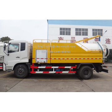 Brand New Dongfeng 10m³ Combined Jet Vacuum Trucks