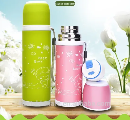 Nice design stainless steel vacuum cup with strap and lift rope