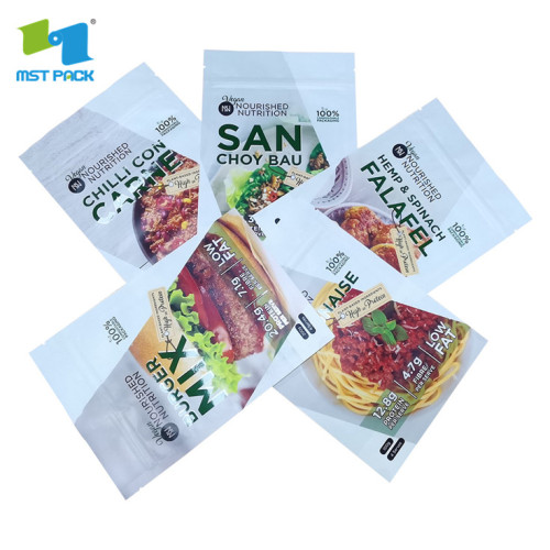 biodegradable ziplock food grade paper packaging bags