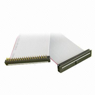 Flat Connector with 2.54mm IDC x DIP Cable, SGS/CE Certificates
