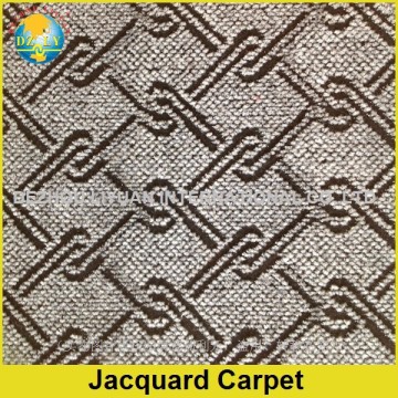 Needle punched single/double color jacquard carpet