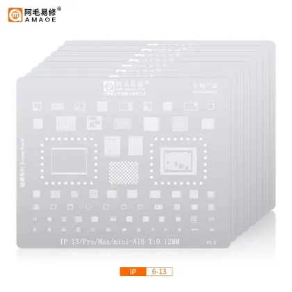 CPU SSD IC Repair Tool: Amaoe BGA Stencil for Android Qualcomm QU7 Snapdragon Series (0.12mm)
