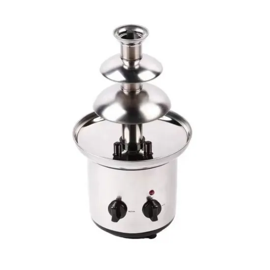 Commercial Triple Layer Chocolate Fountain Machine for Fashion Events and Towers