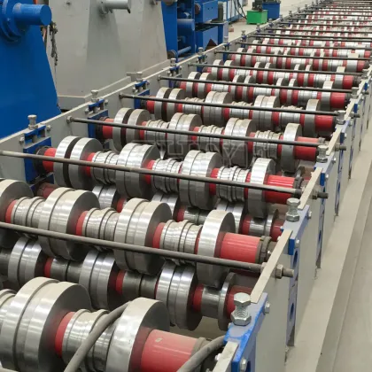 Steel Floor Decker Tile Making Machine