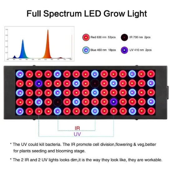 Led grow lights for indoor plants