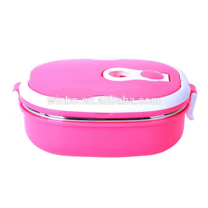 Thermos Lunch box with microwave and silicon cover