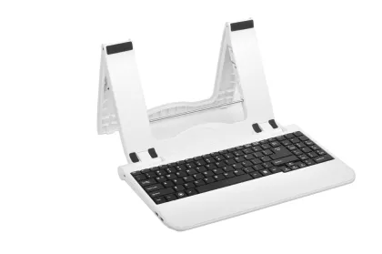 Ergonomic laptop cooling cooler with USB Connection and Keyboard , RoHS,CE,FCC