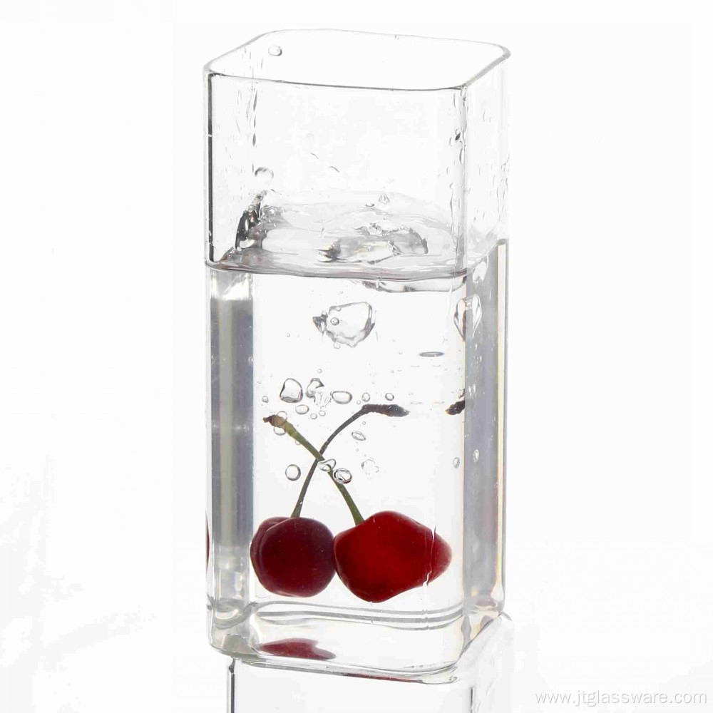 High Borosilicate Square Glass Cups