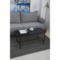 Table basse noire pour bureau ou salon