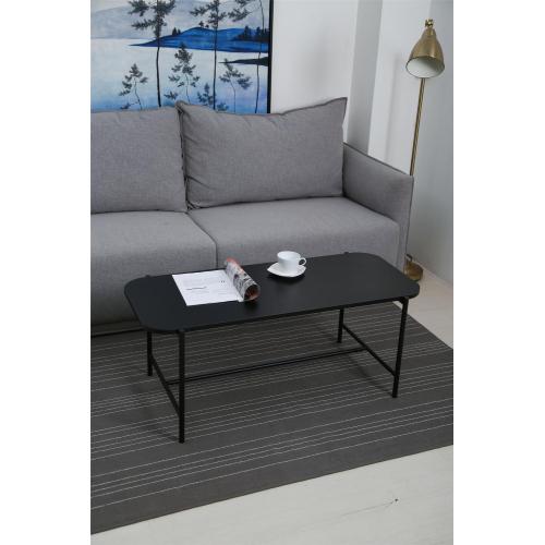 Black coffee table for office or living room