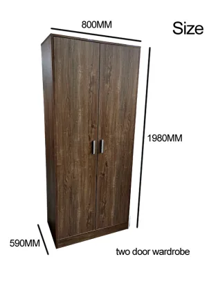 new home interior design two door wardrobe
